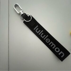 Lululemon Black Keychain